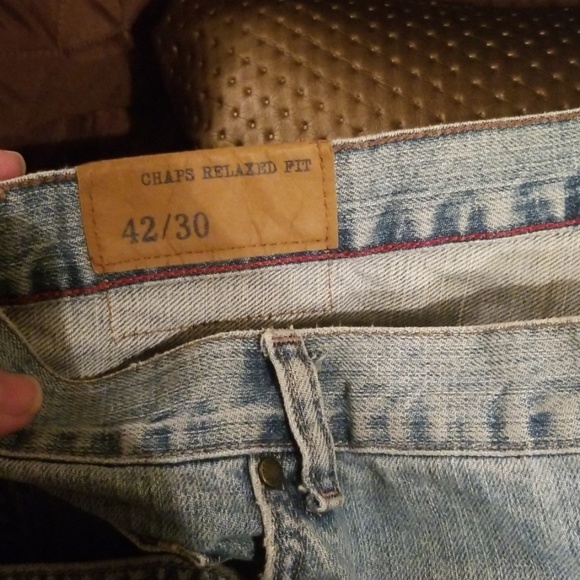 Chaps Relaxed Fit Mens Jeans - Picture 4 of 5